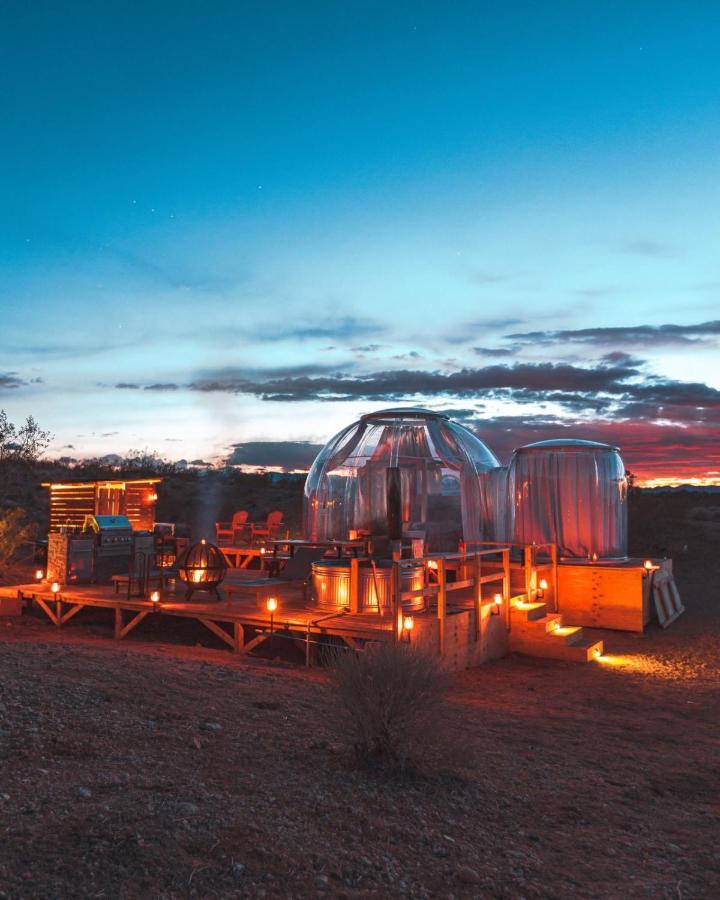 JTHAVN-Joshua Tree Remote Dessert Bubble Dome Esterno foto