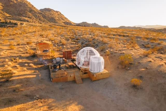 JTHAVN-Joshua Tree Remote Dessert Bubble Dome Esterno foto