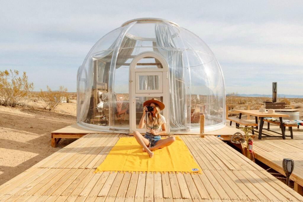 JTHAVN-Joshua Tree Remote Dessert Bubble Dome Esterno foto