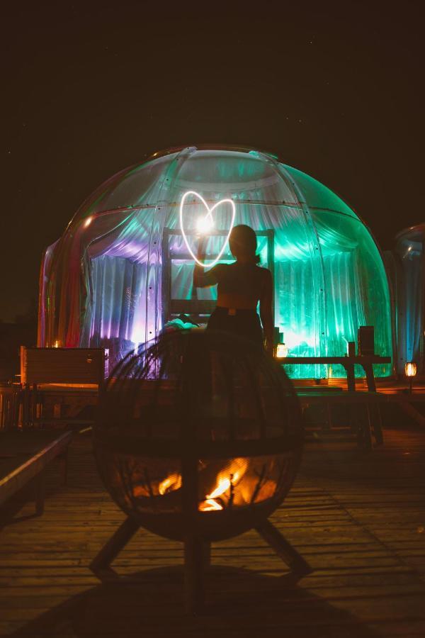 JTHAVN-Joshua Tree Remote Dessert Bubble Dome Esterno foto